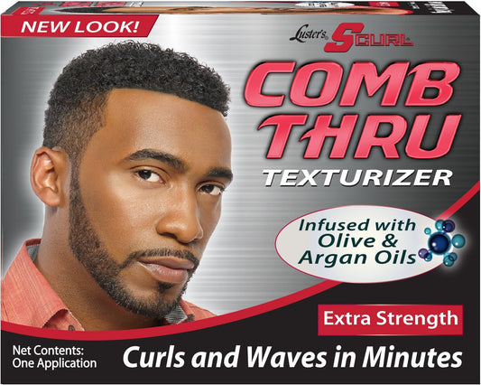 S curl comb red super relaxer