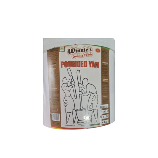 winnies pounded yam bucket 4kg