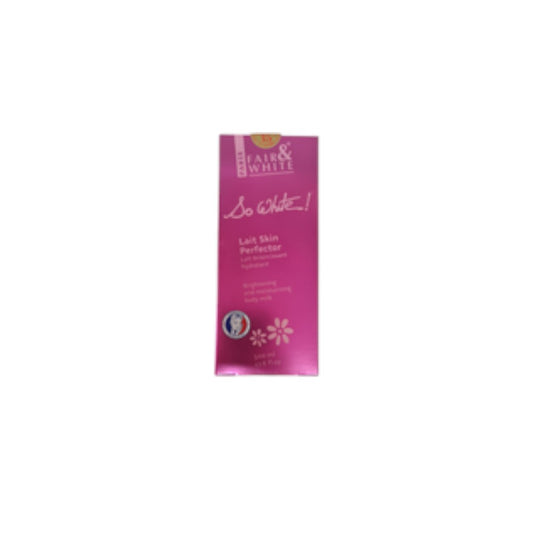 fair & white brightening and moisurizing body milk