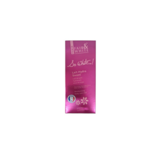 fair & white moisturizing body care milk